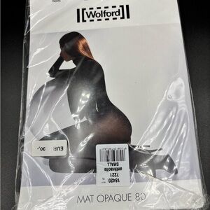 Wolford Matte Opaque 80 Tights — Black